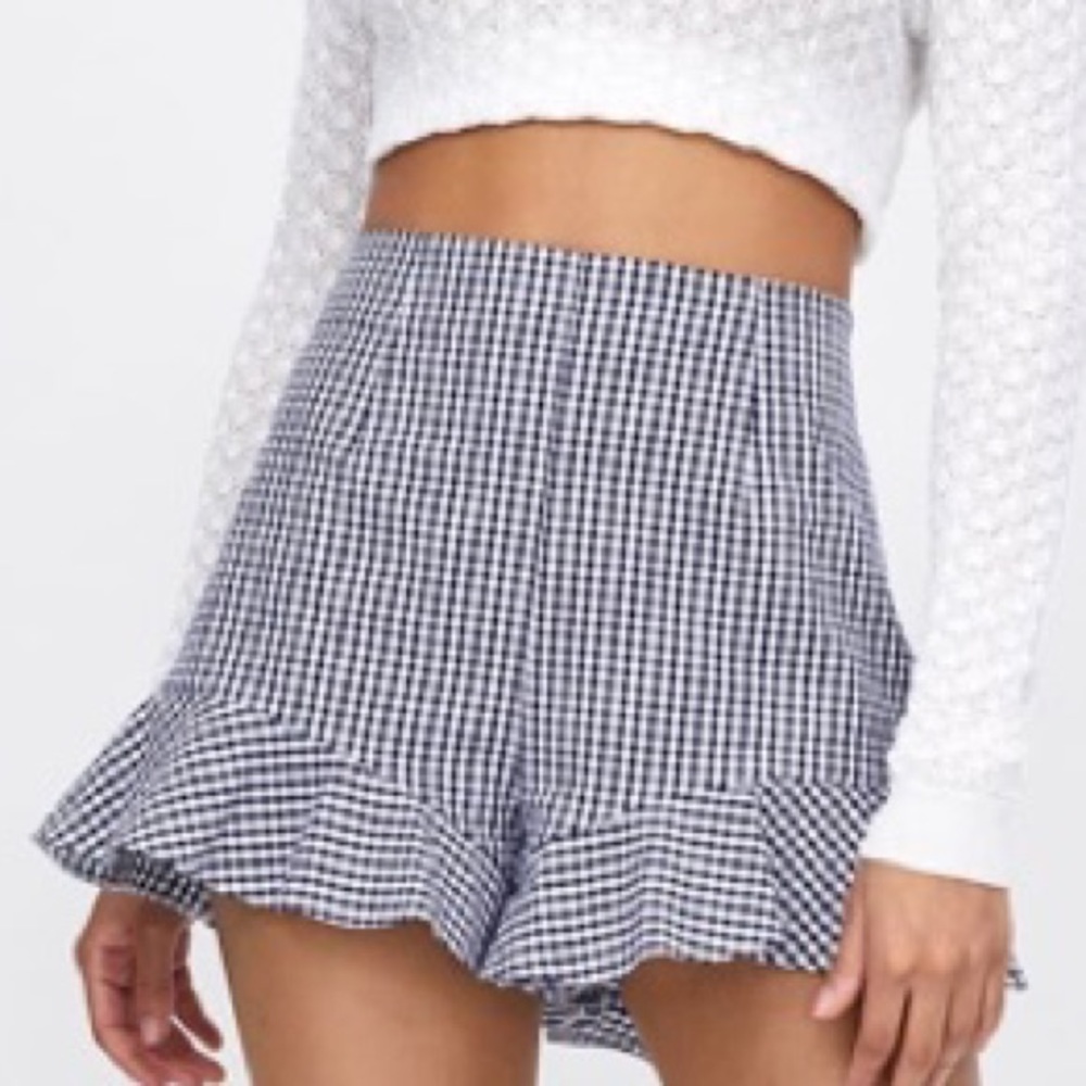 Zara Ruffle Shorts